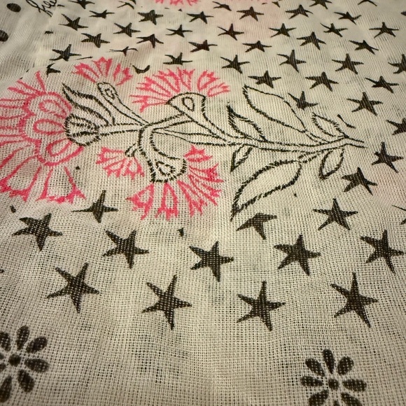 FREE PEOLE Floral and Polka Dot Reusable Shoulder/Crossbody Bag 15X15 - Picture 3 of 4